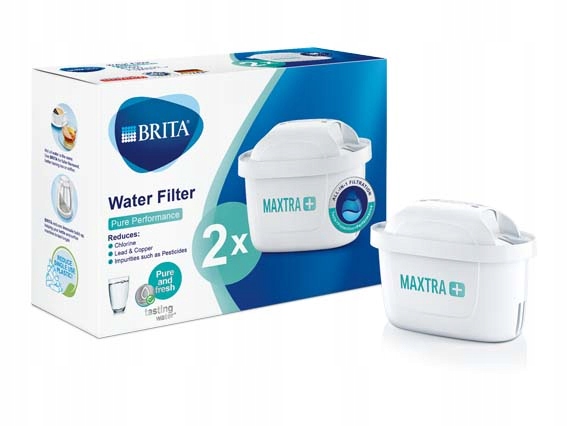 Brita Maxtra+ Pure Performance filtračné vložky 2 ks.